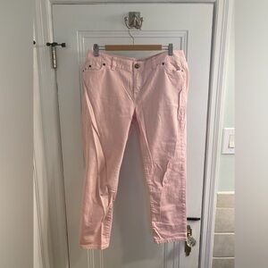 Pink vineyard vines capri jeans